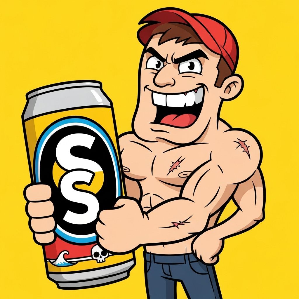 Chug Can Mascot